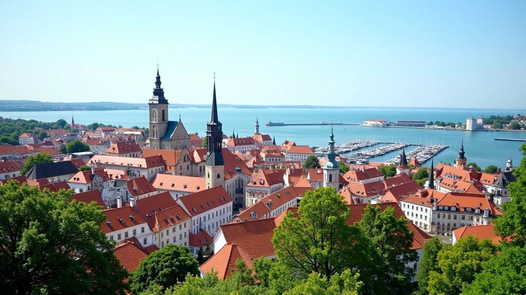 Toompea vaated Tallinna rannikule ja mere poole